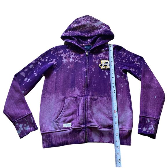 Ralph Lauren Cheer Letterman Zip-up Hoodie Kids Sz XL (16) - Picture 5 of 8